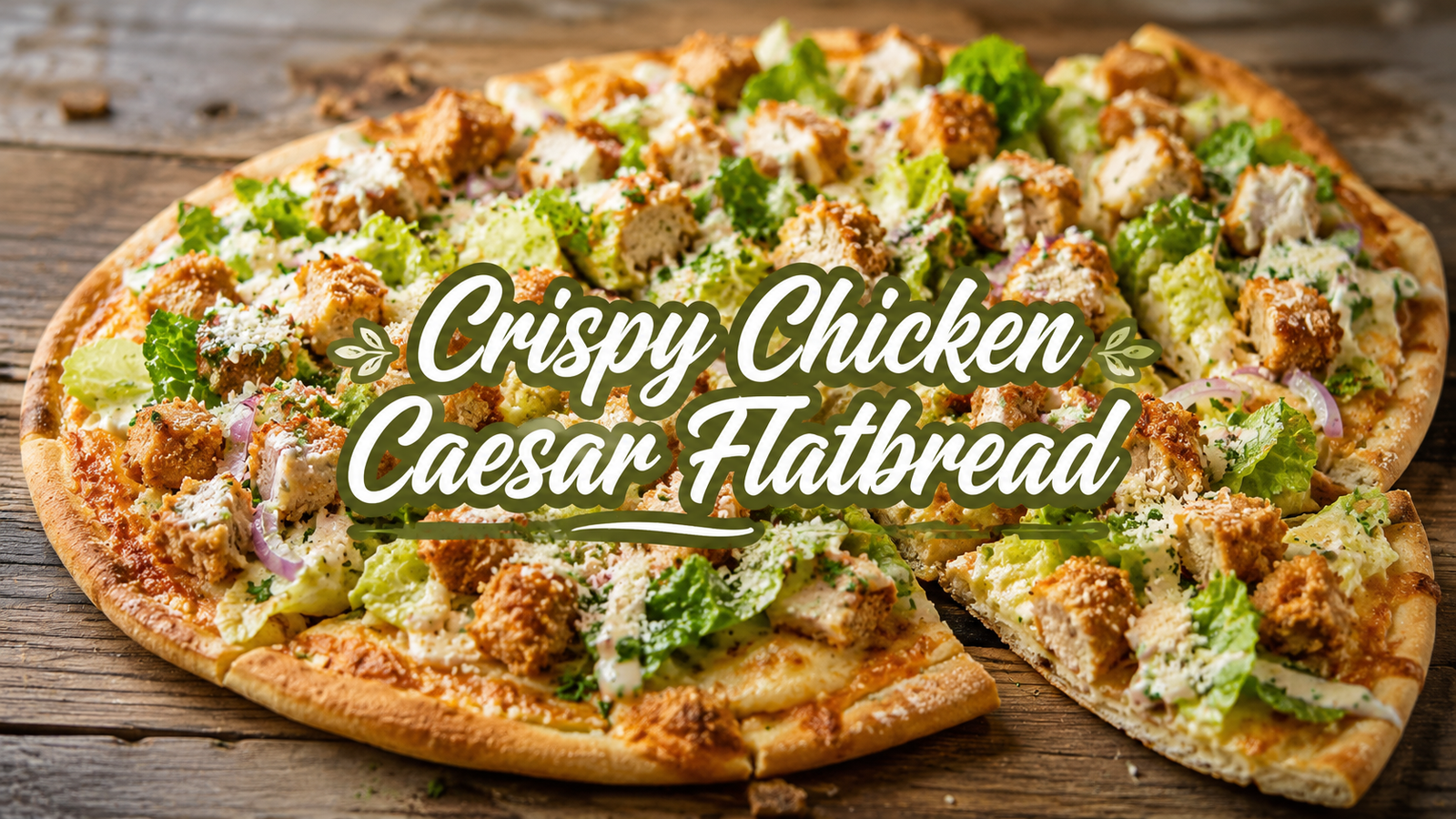 crispy-chicken-caesar-flatbread-recipe