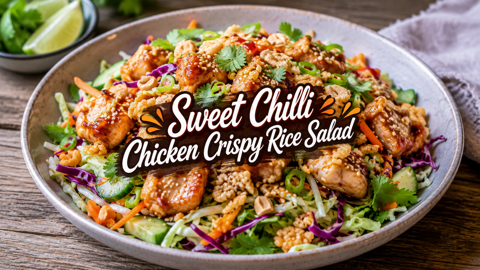 sweet-chilli-chicken-crispy-rice-salad